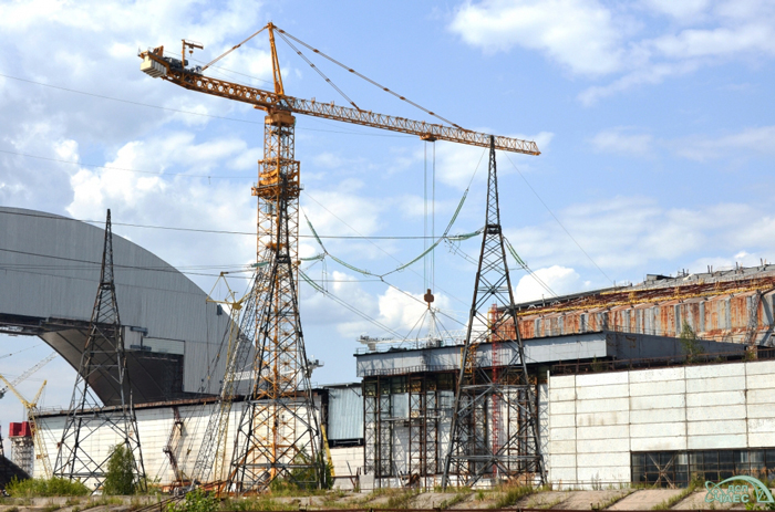 На Чернобыльской АЭС выполнены работы по закрытию аварийного проема в машзале.